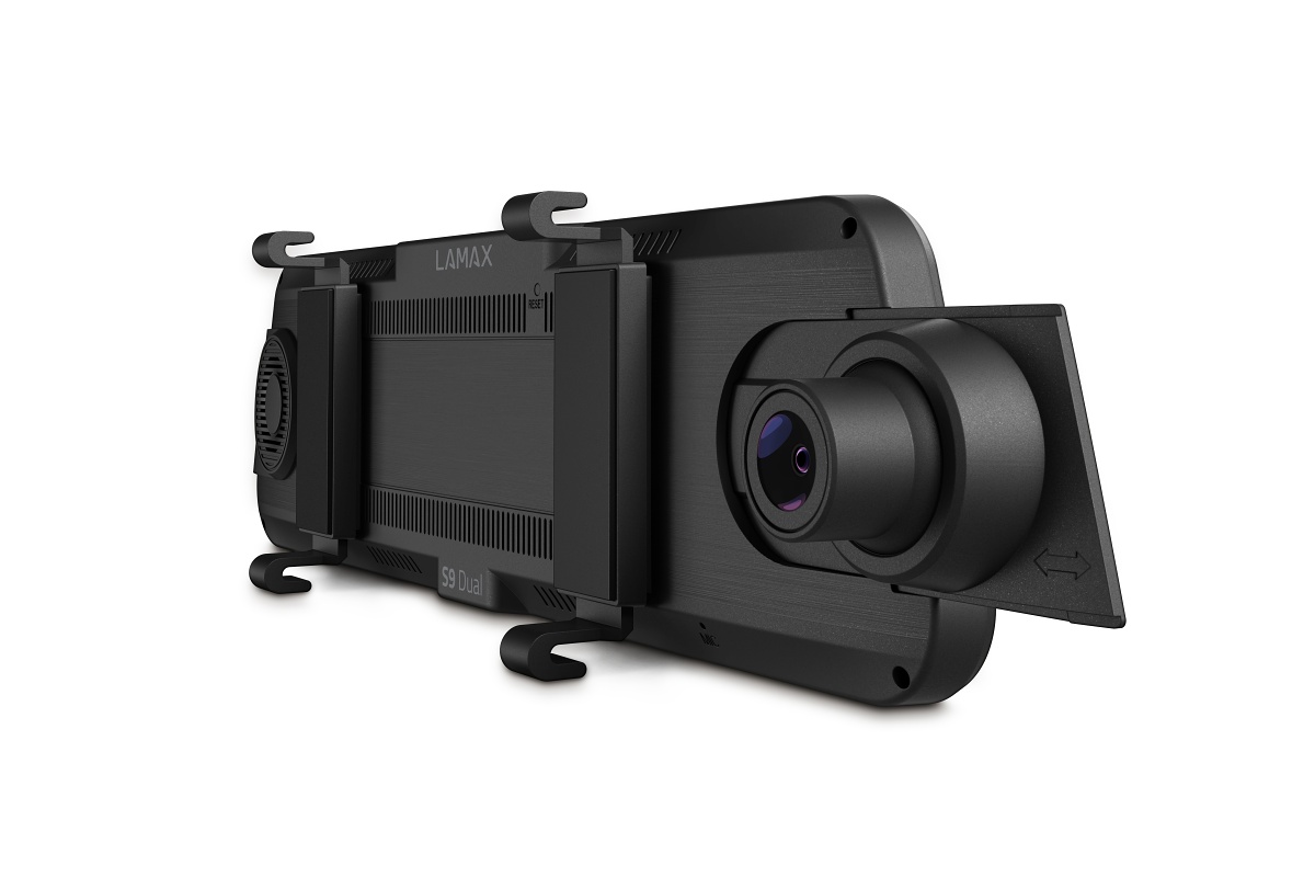 autokamera v zrkadle Lamax S9